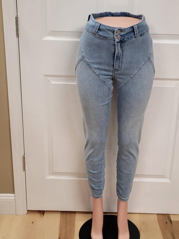 Light Blue Hem Jean