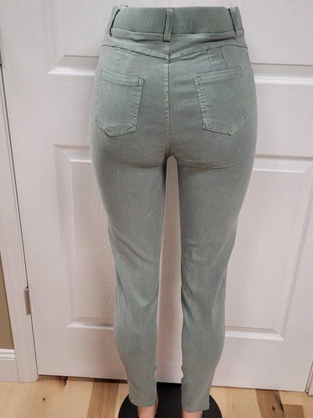 Army Green Stretch Pants